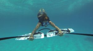 windsurf en el hotel isla mucura