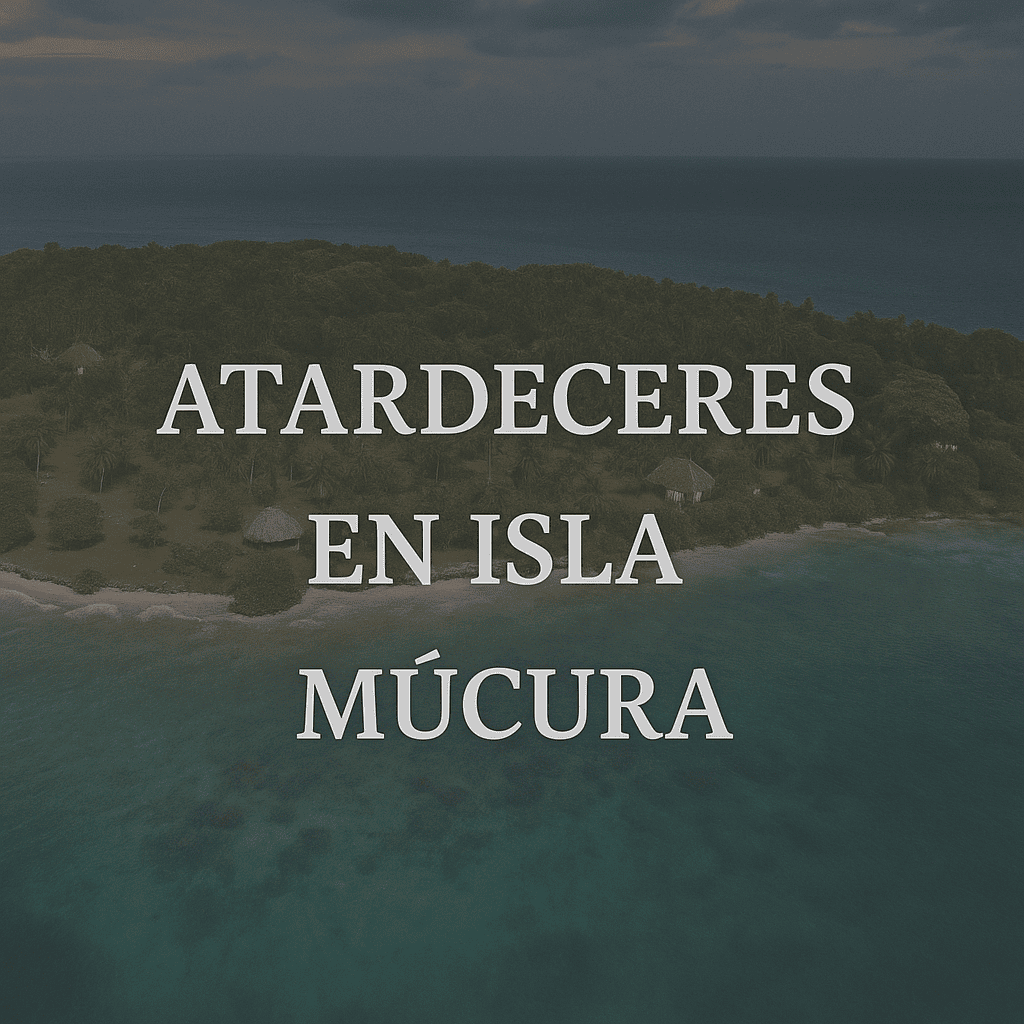 Sunsets on Múcura Island 🌅 | Enjoy unforgettable views 🌊