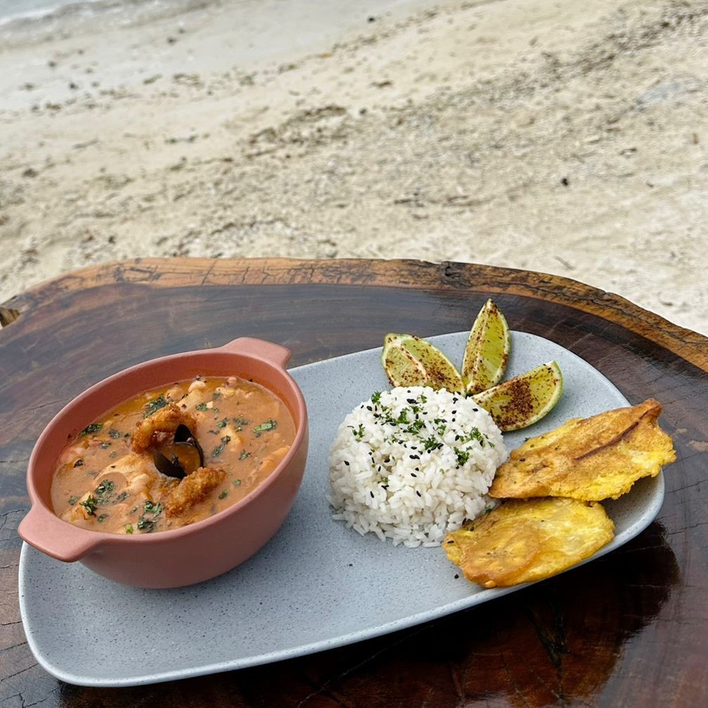 Cazuela de mariscos