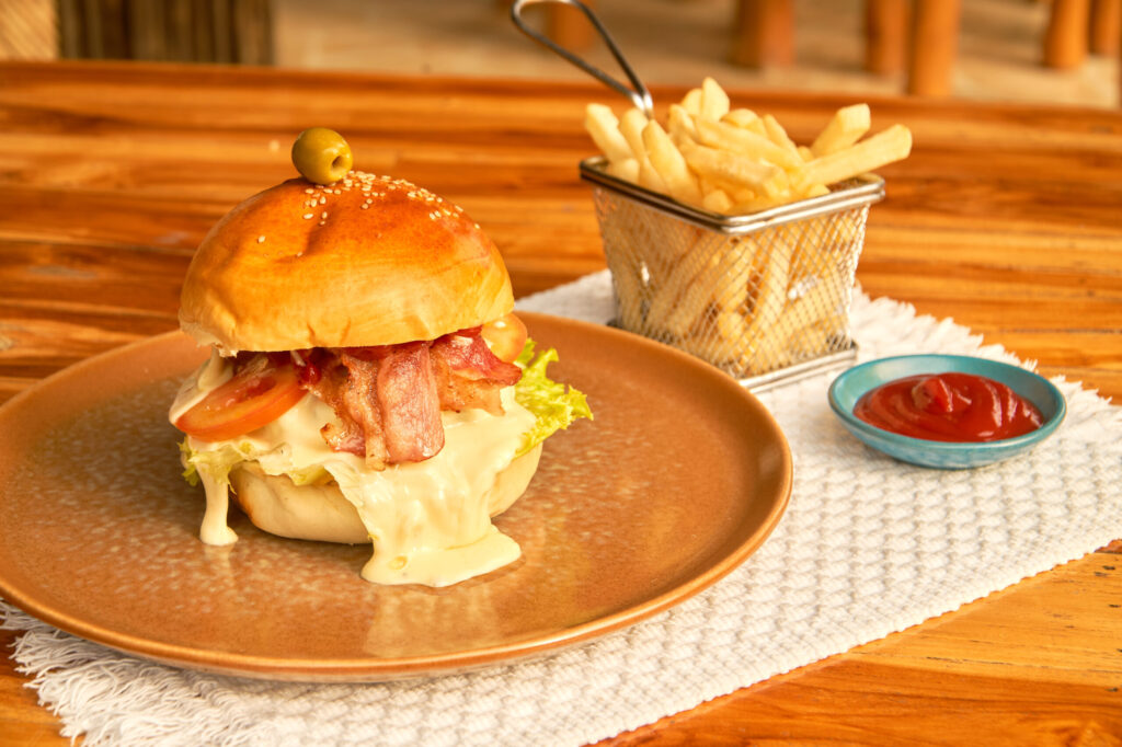 Hamburguesas de Camarón