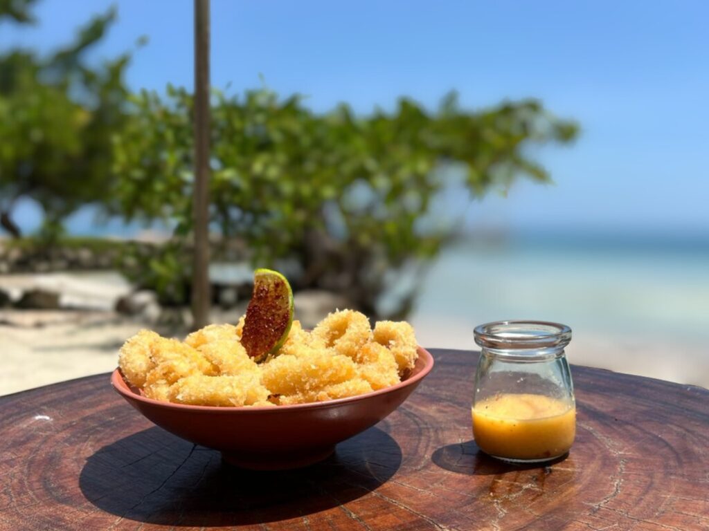Calamares apanados