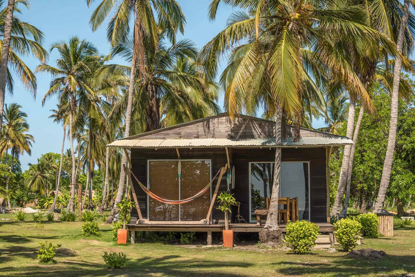 cabañas en isla mucura